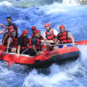 Rafting + Buggy/Quad + Zipline kalandtúra ebéddel Antalyaból